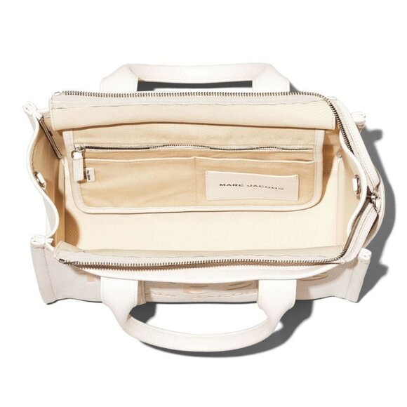 MARC JACOBS The Leather Medium Tote Bag – Cotton - Picture 5 of 10